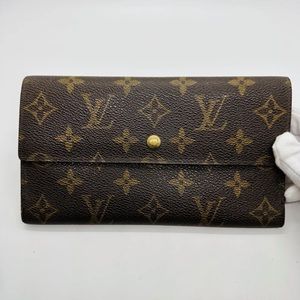 Louis Vuitton older style monogram classic wallet